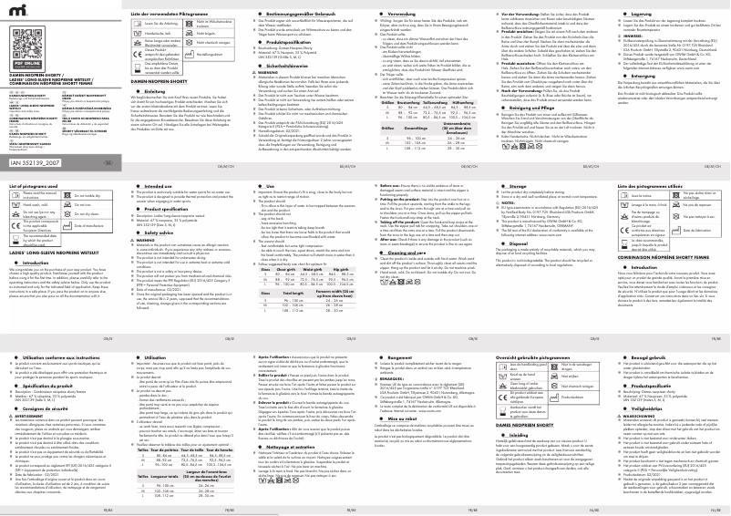 Page 1 of the manual User Manual Mistral IAN 352139