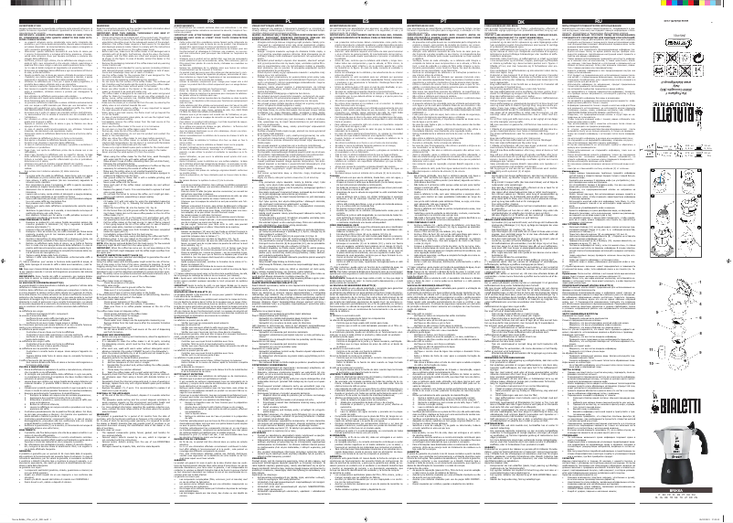 First page image of the manual for Brikka