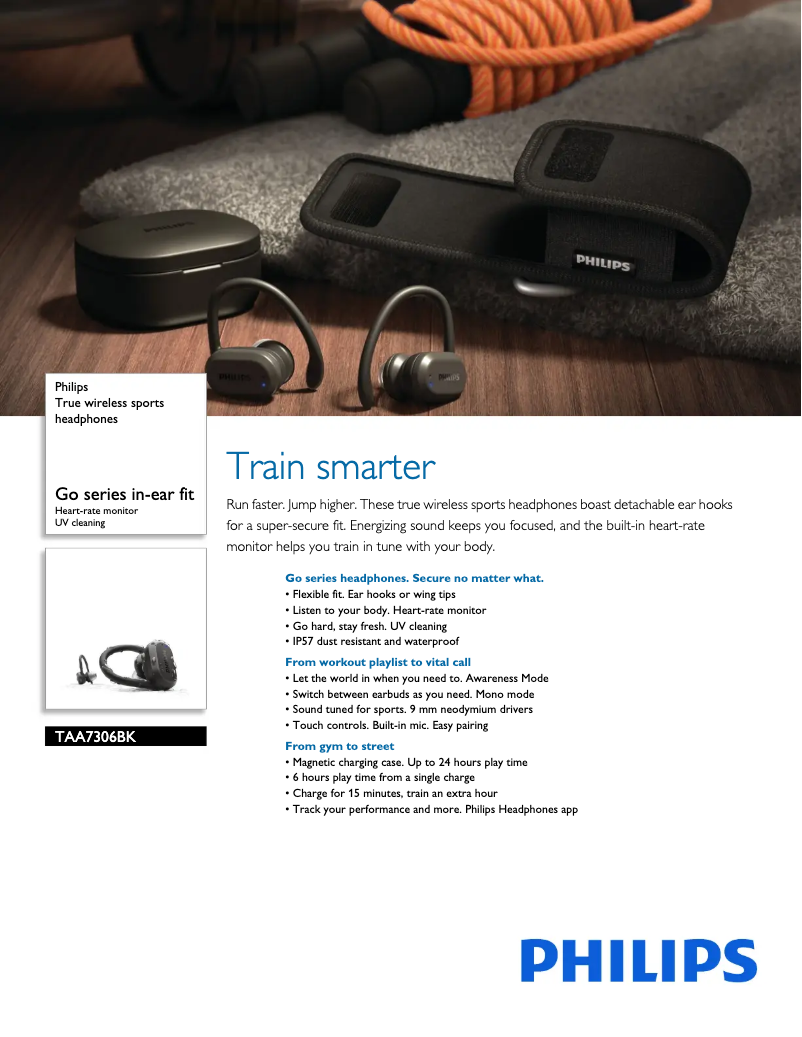 First page image of the manual for TAA7306