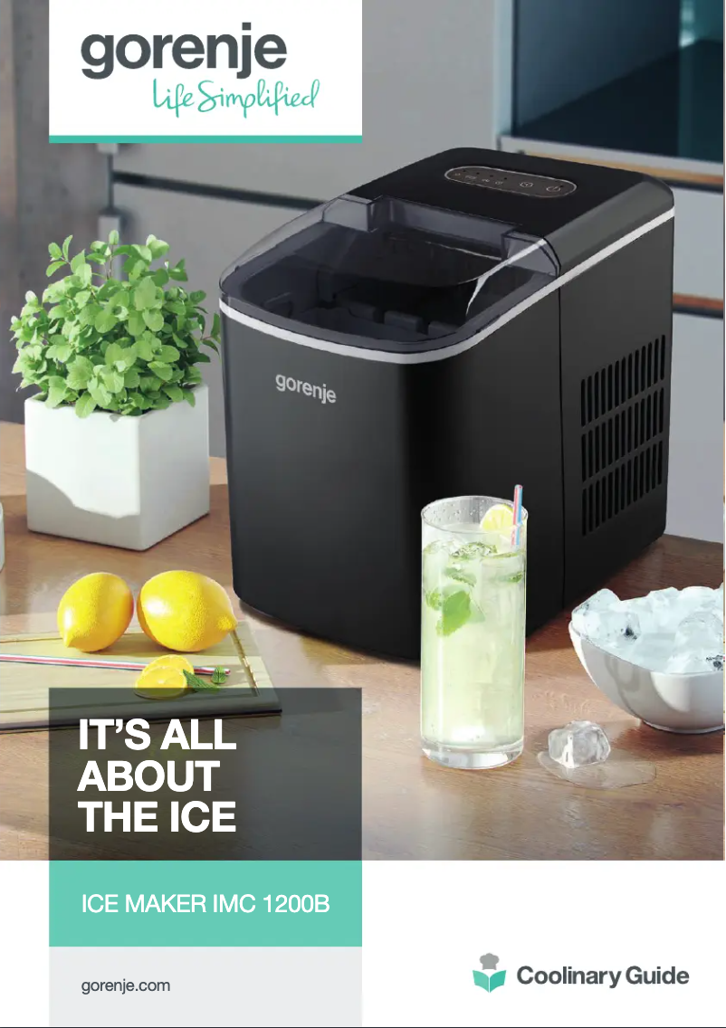 Page 1 of the manual User Manual Gorenje MC1200B