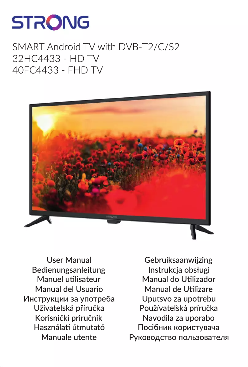 First page image of the manual for SRT 40FC4433