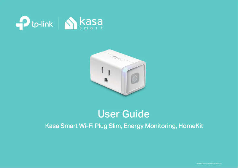 Page 1 of the manual User Manual TP-Link Kasa KP125M