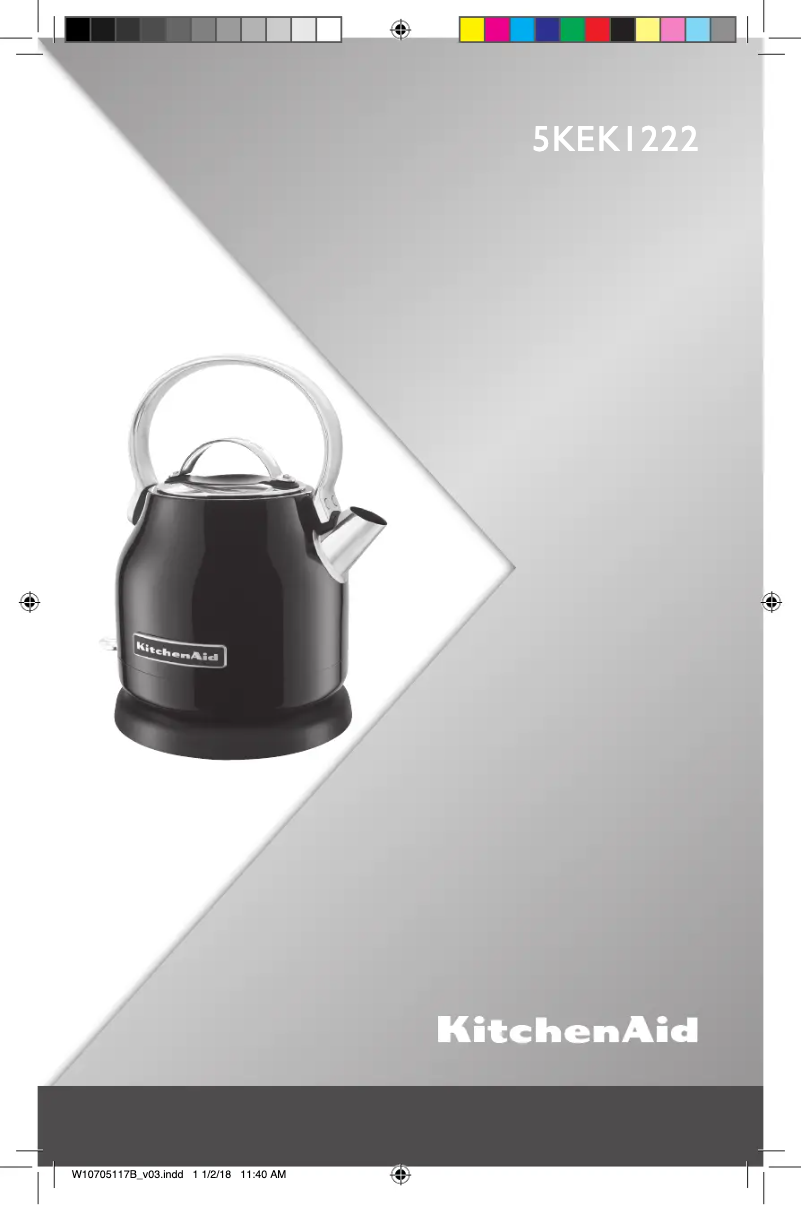 First page image of the manual for 5KEK1222