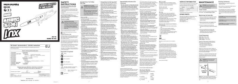 Page 1 of the manual User Manual XU1 XECS-1835U