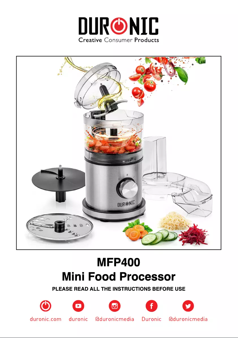 First page image of the manual for MFP10