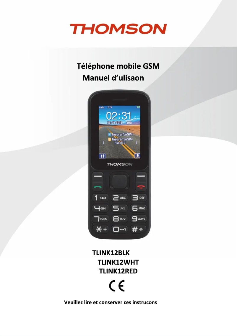 First page image of the manual for Tlink 12