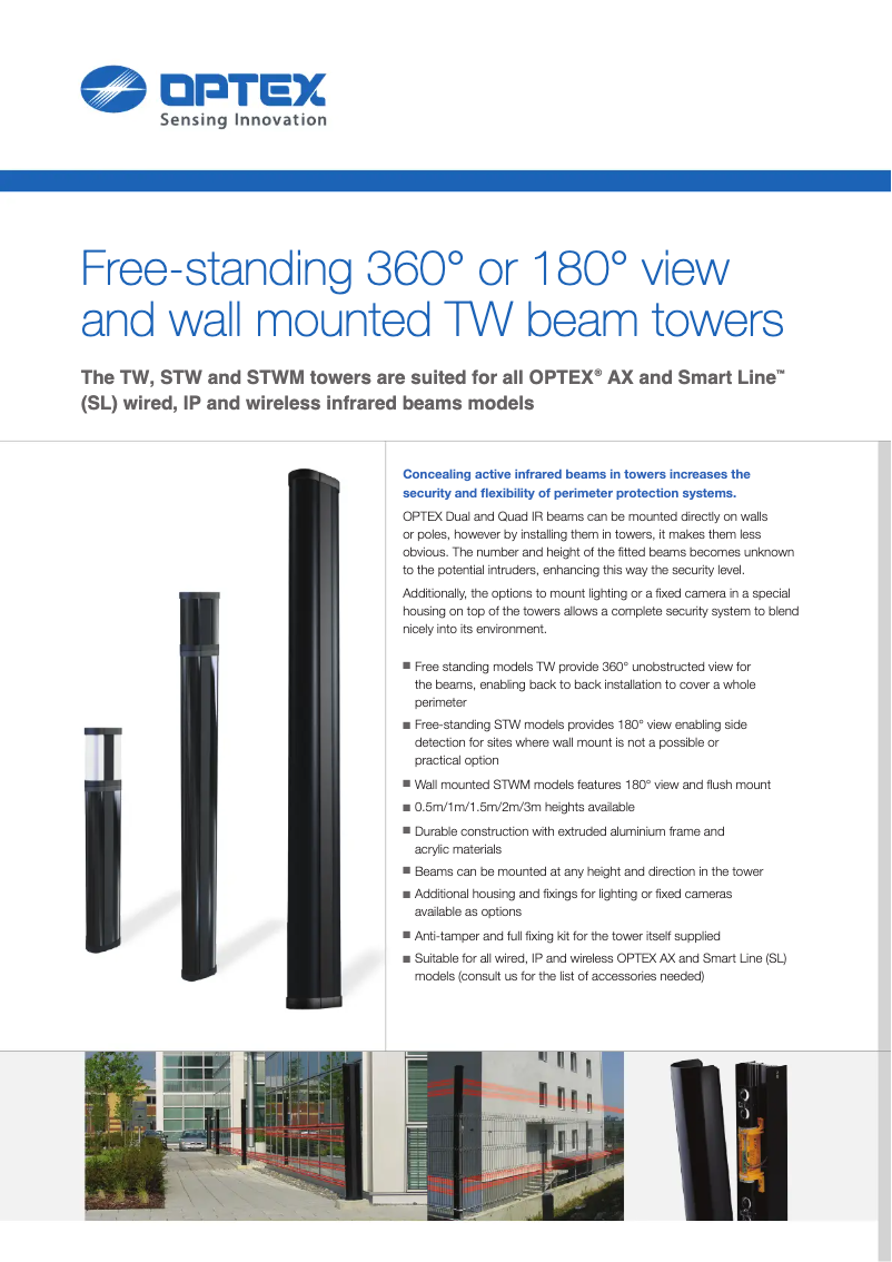 First page image of the manual for TW100