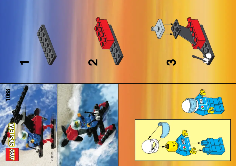 Page 1 of the manual User Manual Lego 2849 AIIR PATROL (NBD)