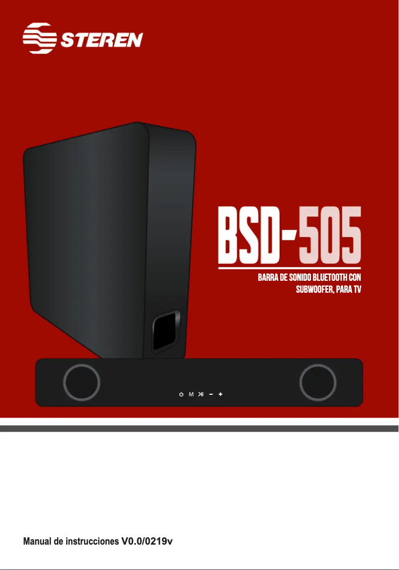 Page 1 of the manual User Manual Steren BSD-505