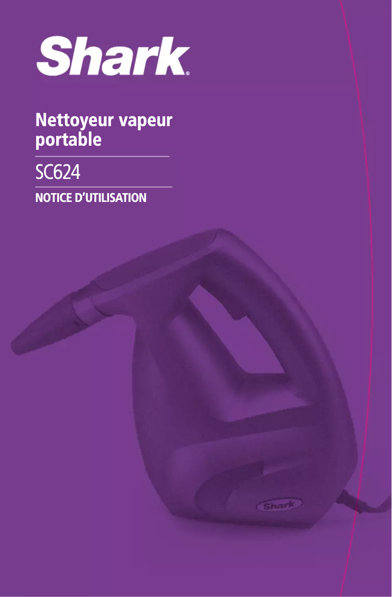Page 1 de la notice Manuel utilisateur Siméo Shark SC624