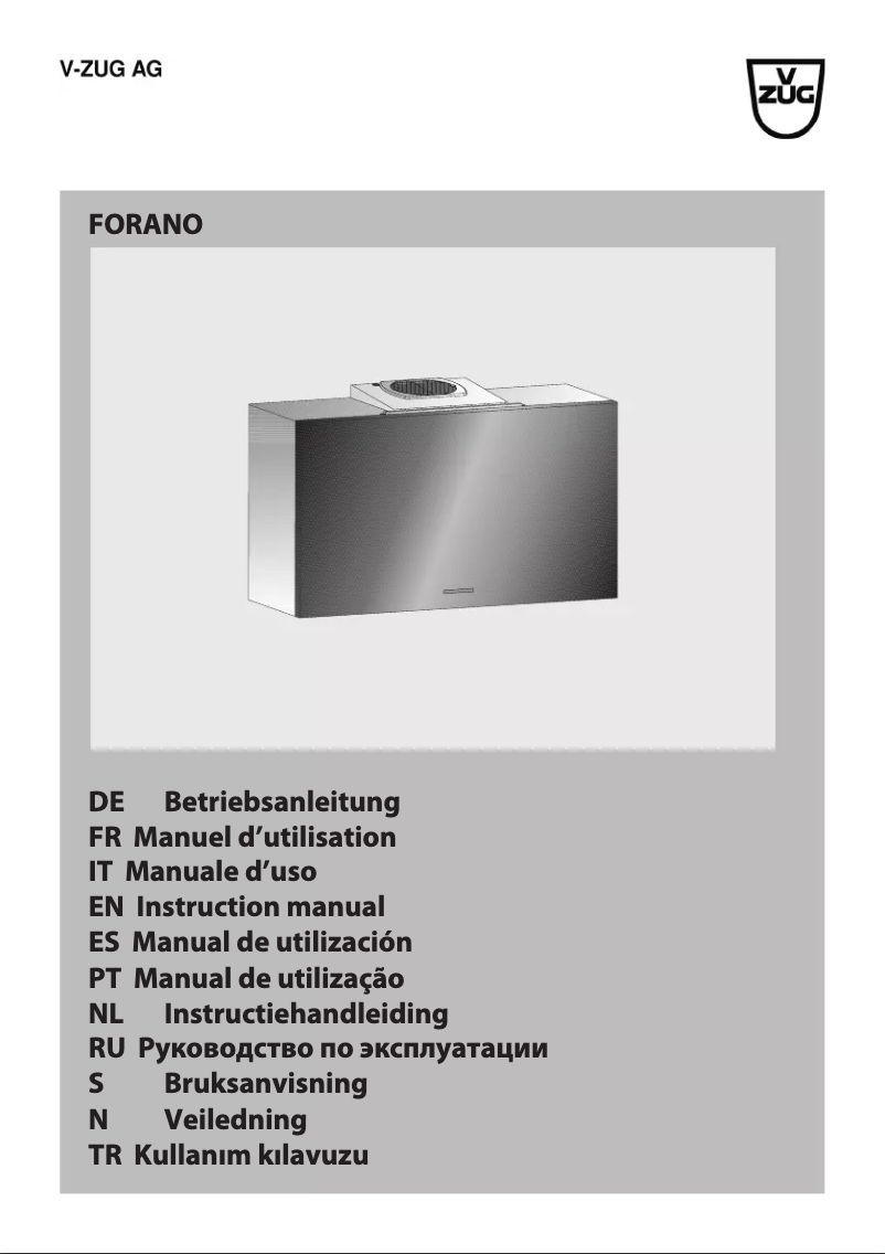 First page image of the manual for DW FORANO