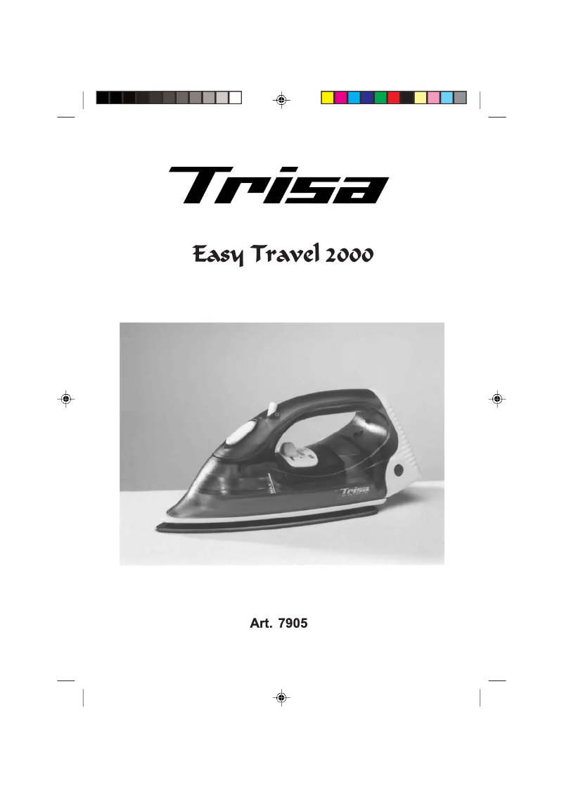 First page image of the manual for Easy Travel 2000