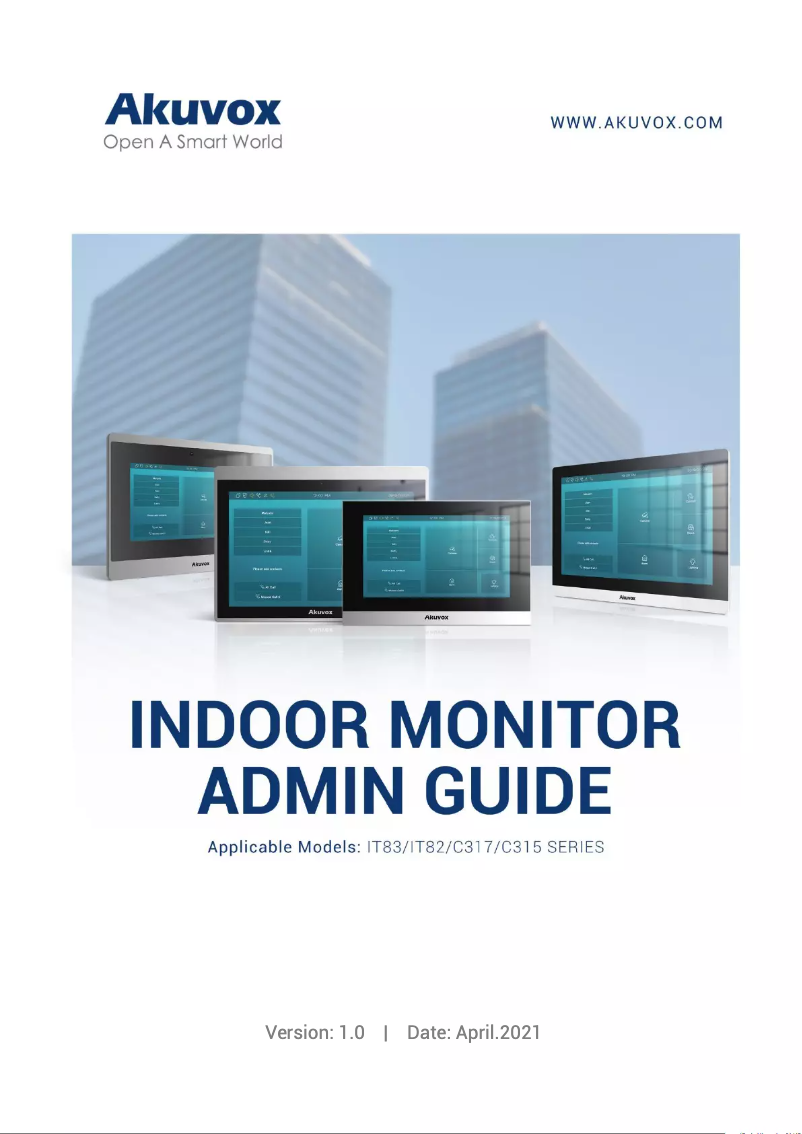 First page image of the manual for C317S