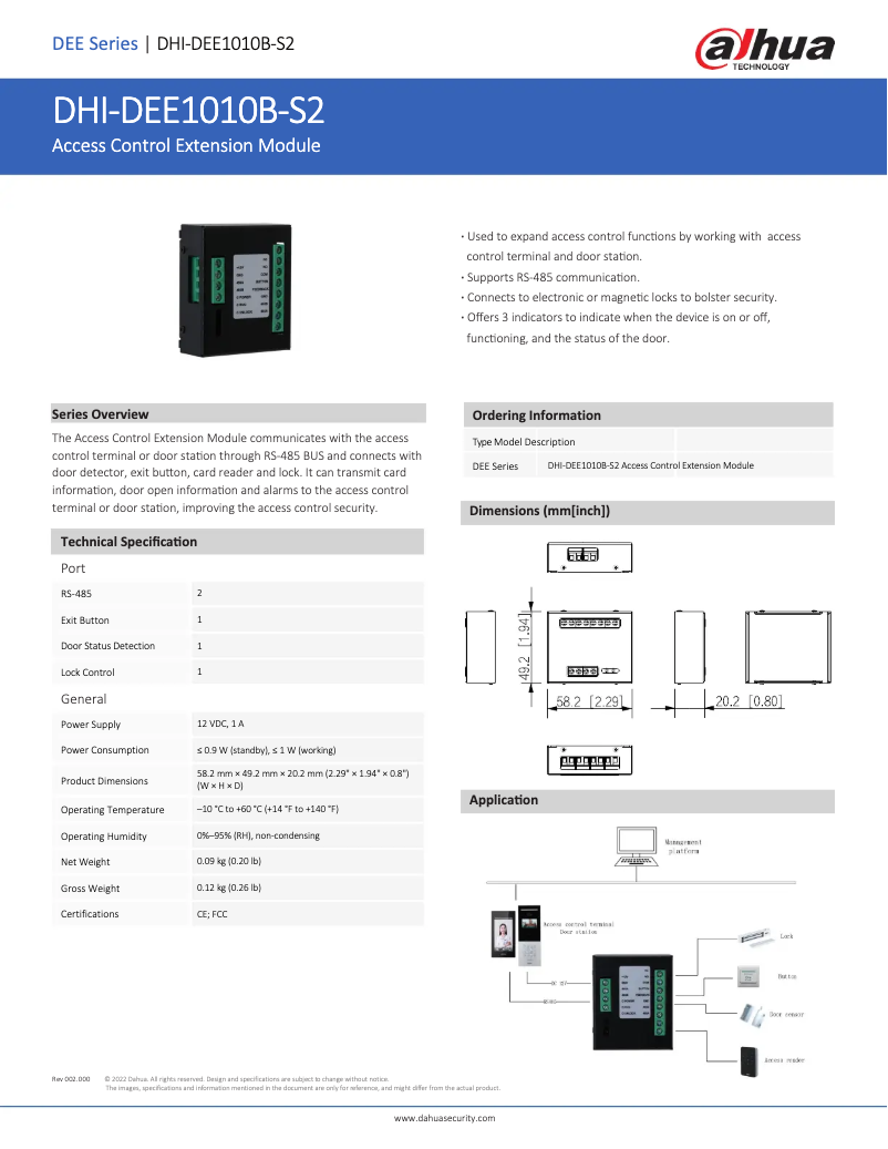 First page image of the manual for DEE1010B-S2