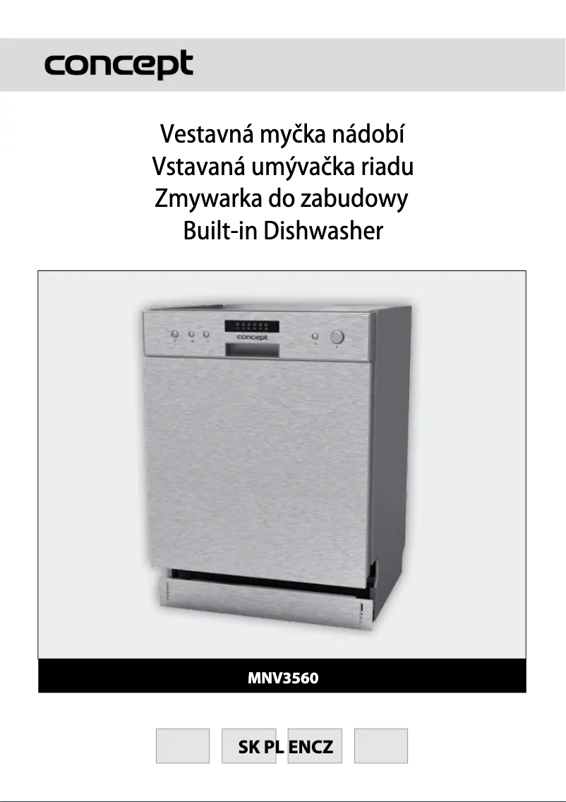 First page image of the manual for MNV-3560bc