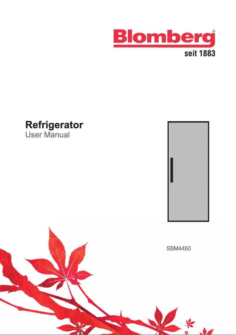 First page image of the manual for SSM4450
