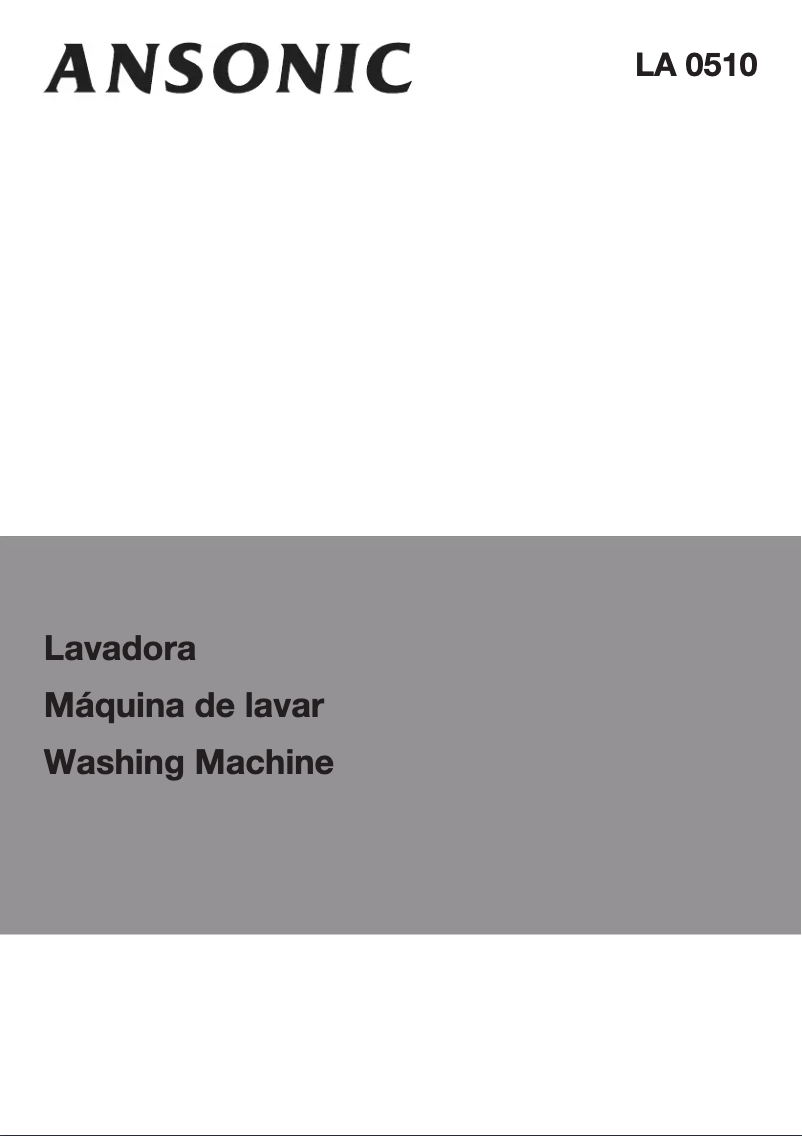 First page image of the manual for LA 0510