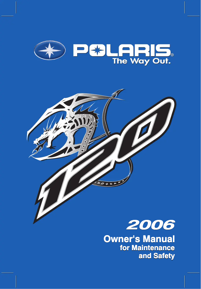 First page image of the manual for 120 Pro X (2006)