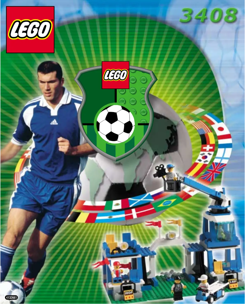 Page 1 of the manual User Manual Lego Main Entrance with Ground Staff