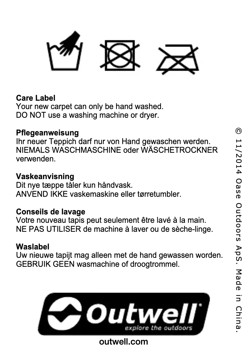 First page image of the manual for Wood Lake 7ATC