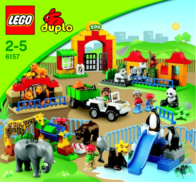 Page 1 of the manual User Manual Lego Big Zoo