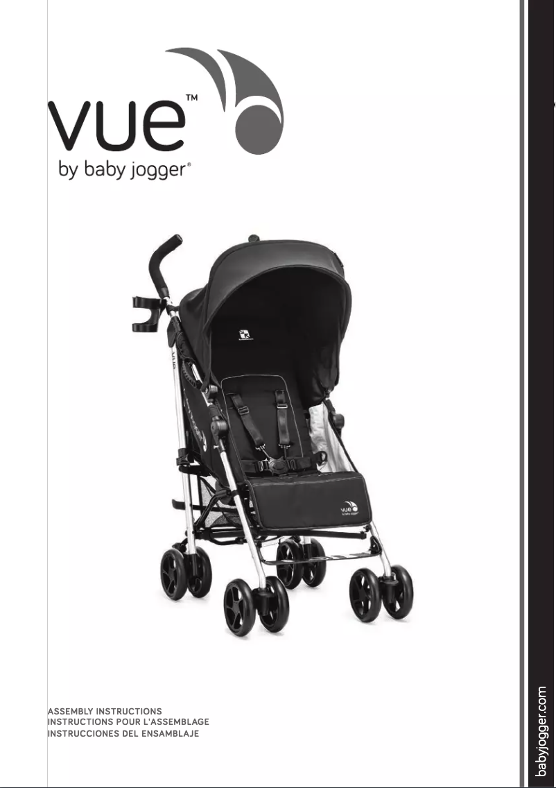 Page 1 of the manual User Manual Baby Jogger Vue