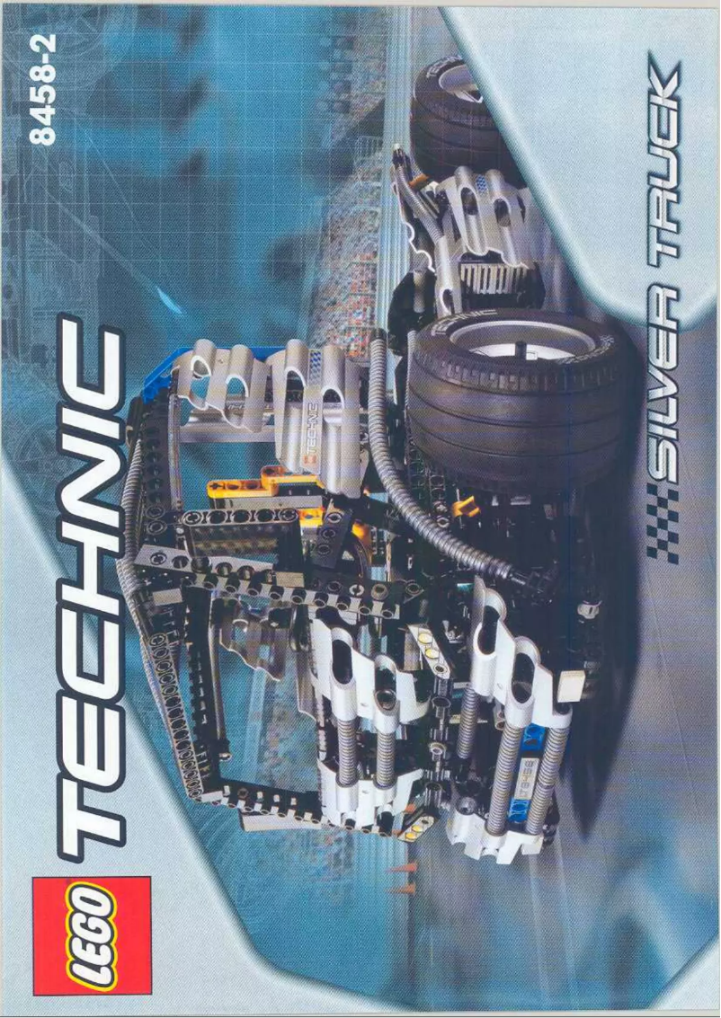 Page 1 of the manual User Manual Lego Technic 8458