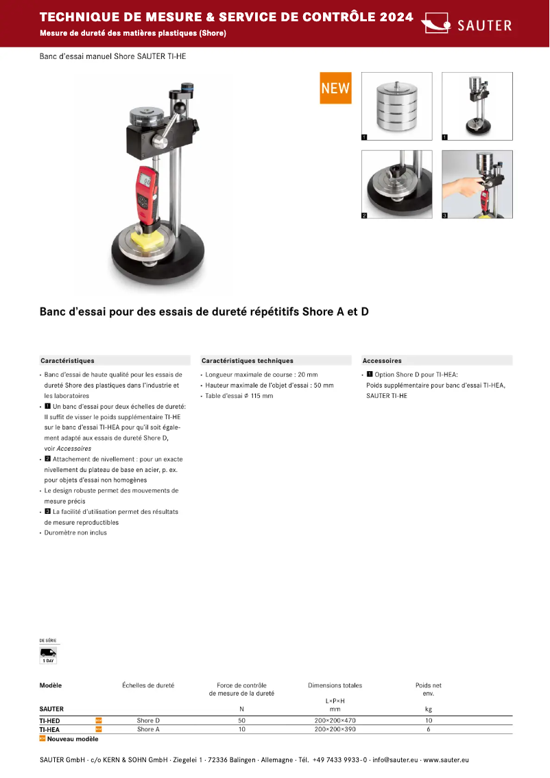 First page image of the manual for TI-HED