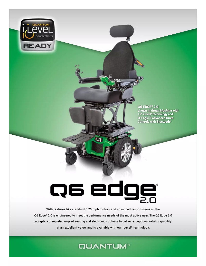 First page image of the manual for Q6 Edge 2.0