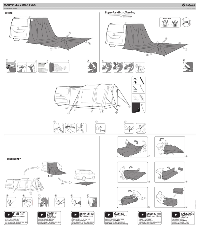 First page image of the manual for Maryville 260SA Flex