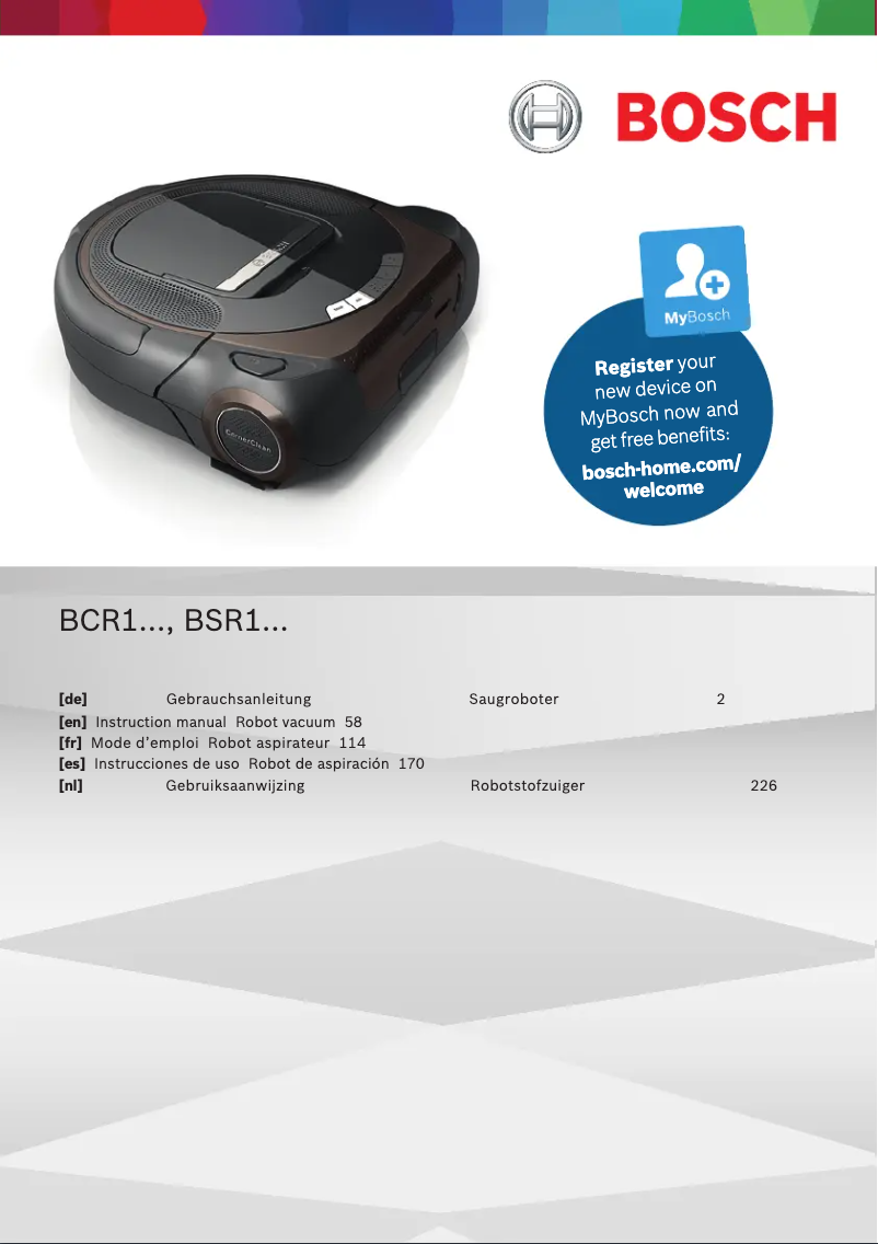 First page image of the manual for Roxxter BSR1ASLC