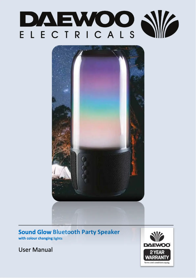 First page image of the manual for AVS1424