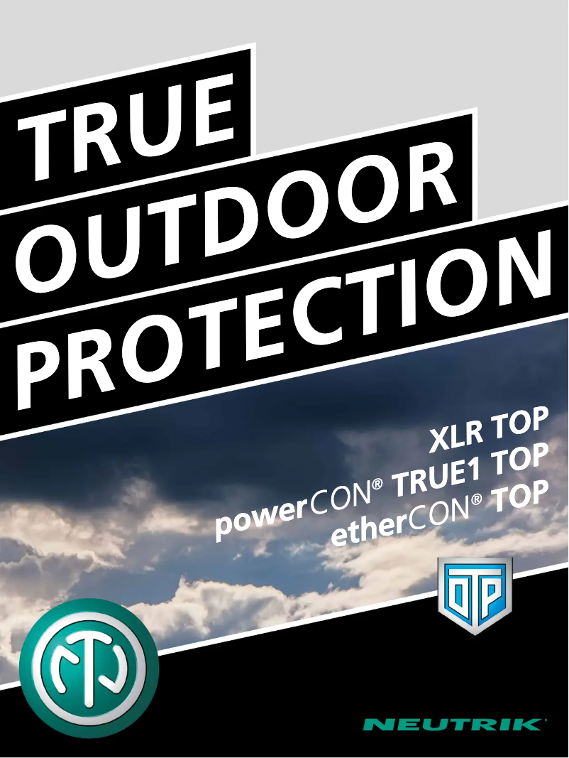 First page image of the manual for NAC3FX-W-TOP