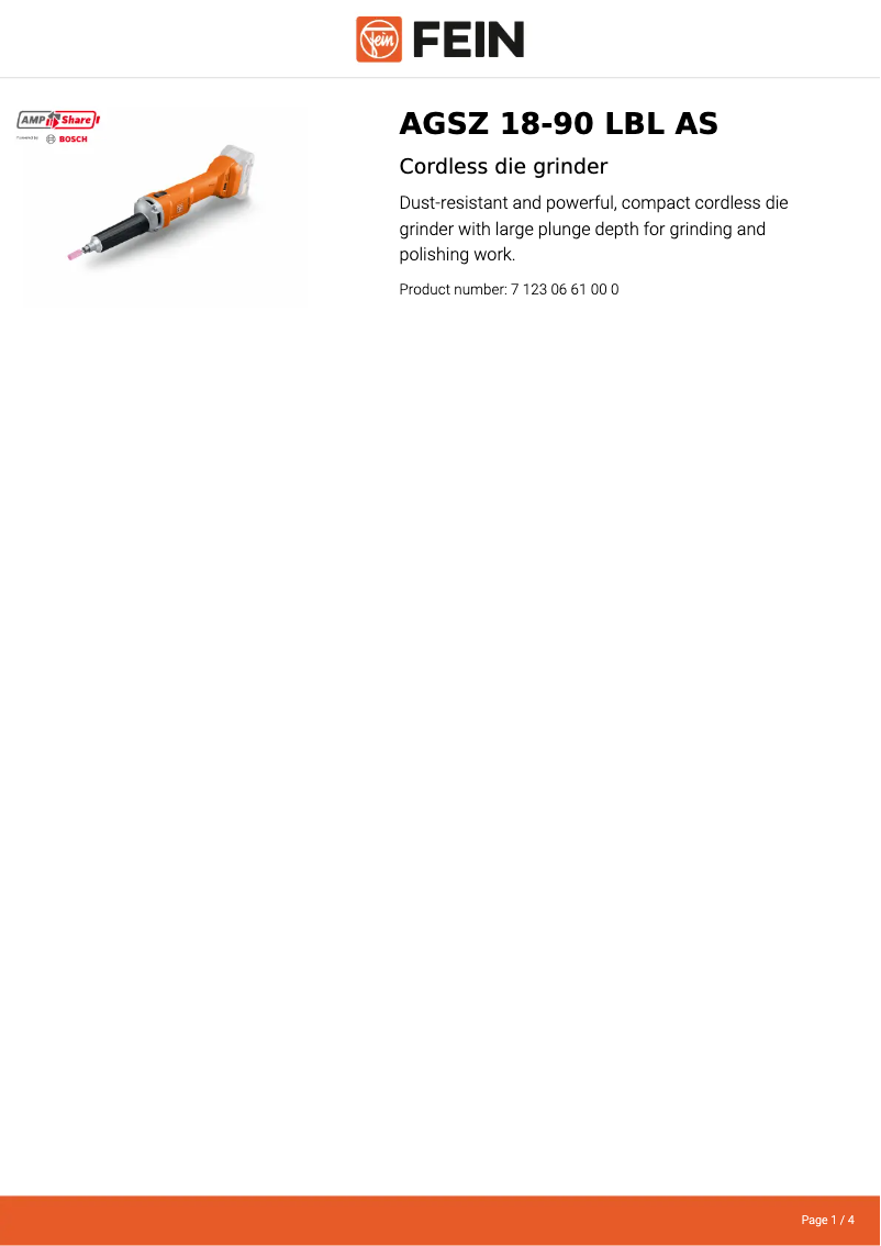 First page image of the manual for AGSZ 18-90 LBL AS