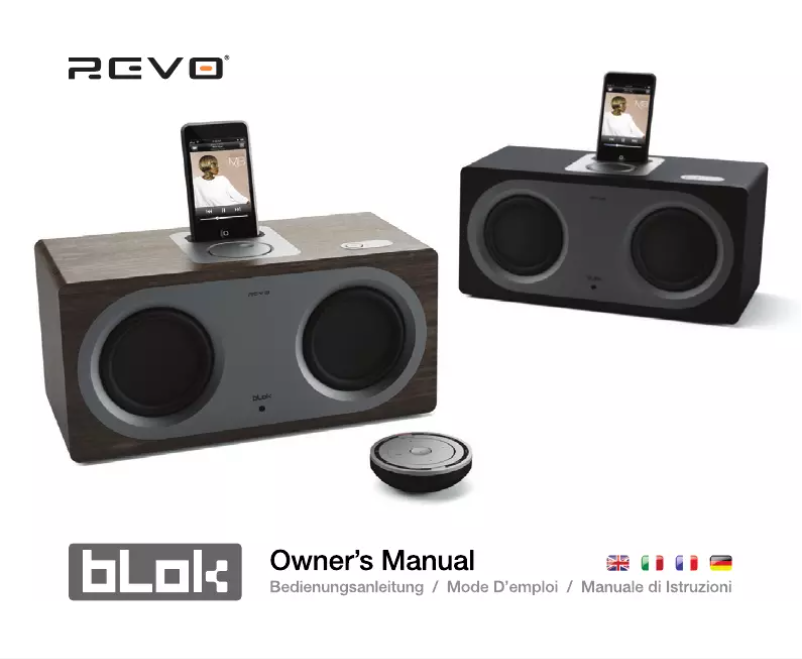 Page 1 of the manual User Manual REVO Blok