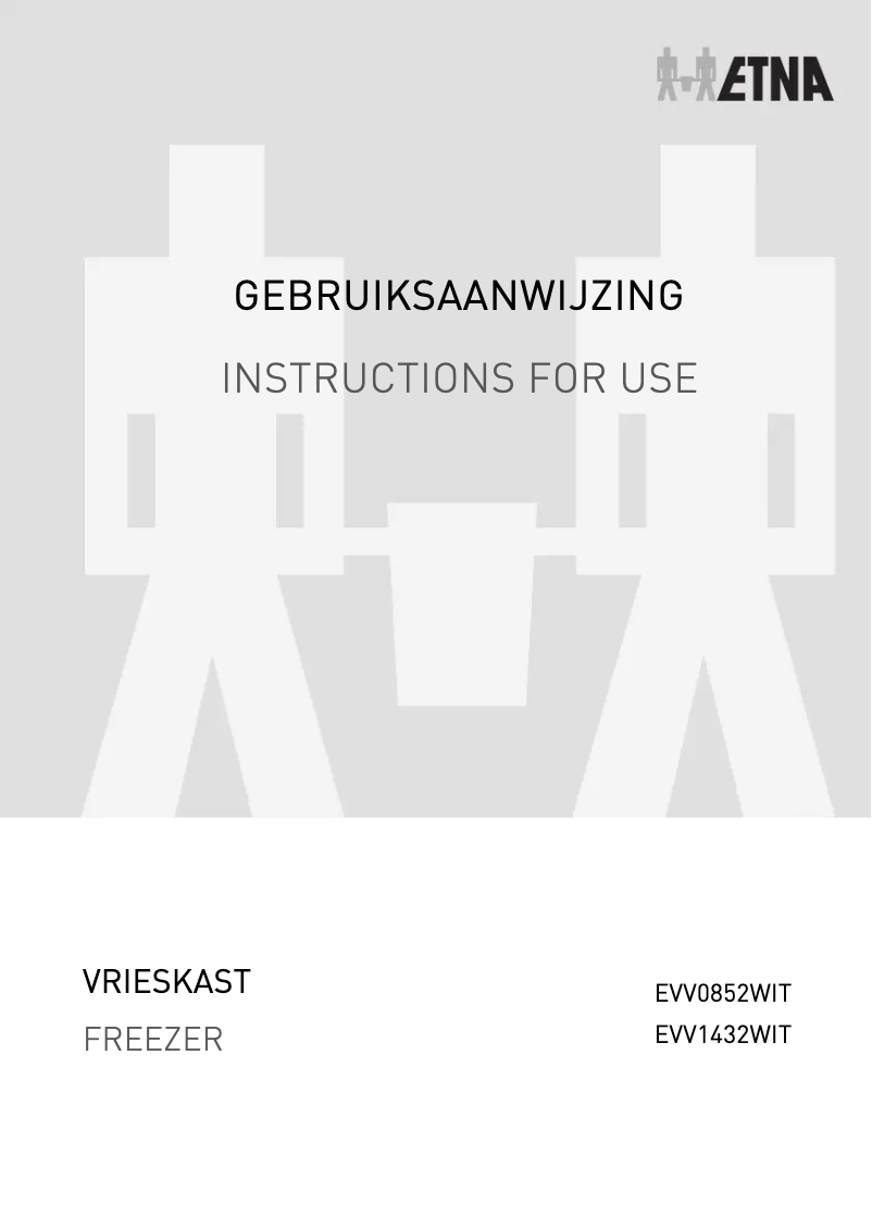 Page 1 of the manual User Manual Etna EVV0852