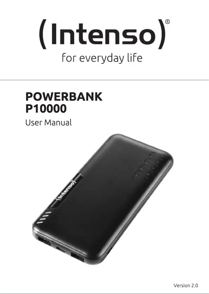 First page image of the manual for P10000