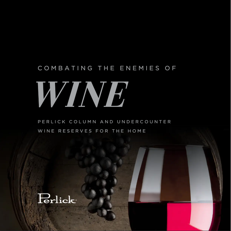 Page 1 of the manual Brochure Perlick CR24W-1-4L