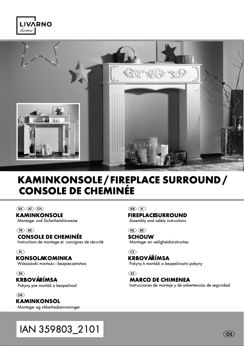 First page image of the manual for HG04042