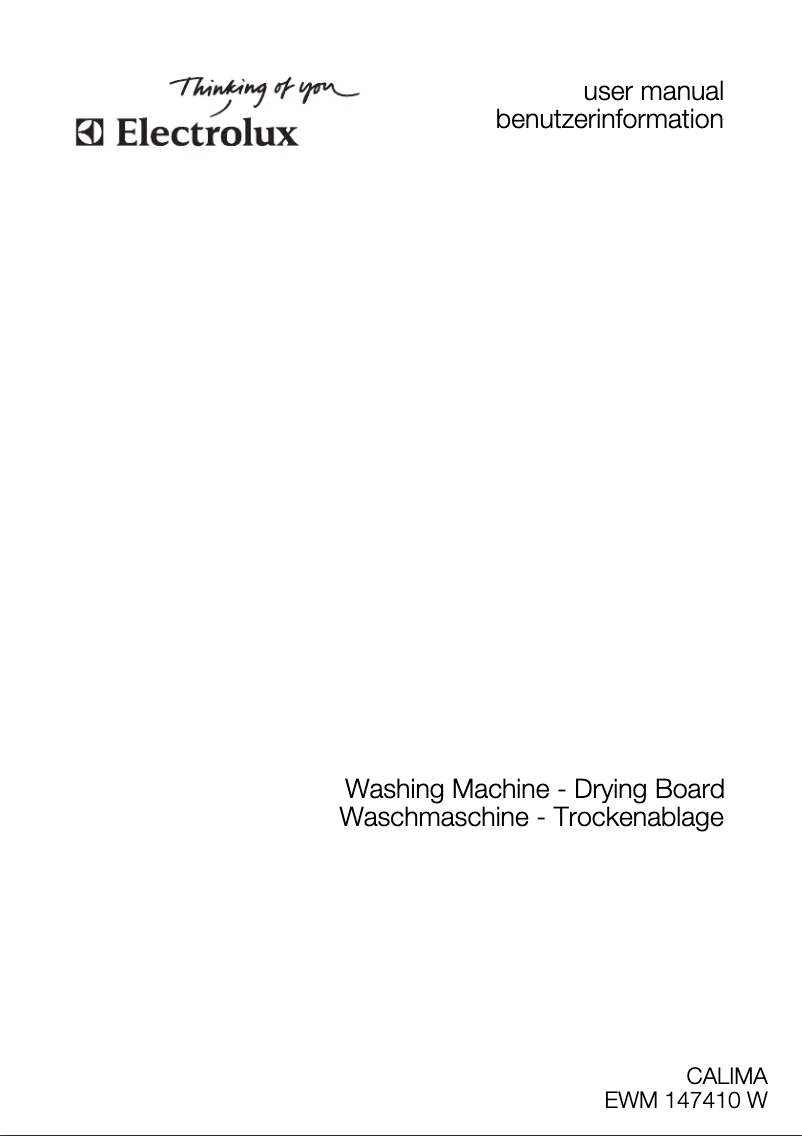 First page image of the manual for EWM 147410 W