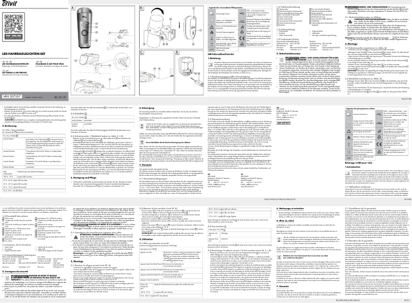 First page image of the manual for IAN 346483