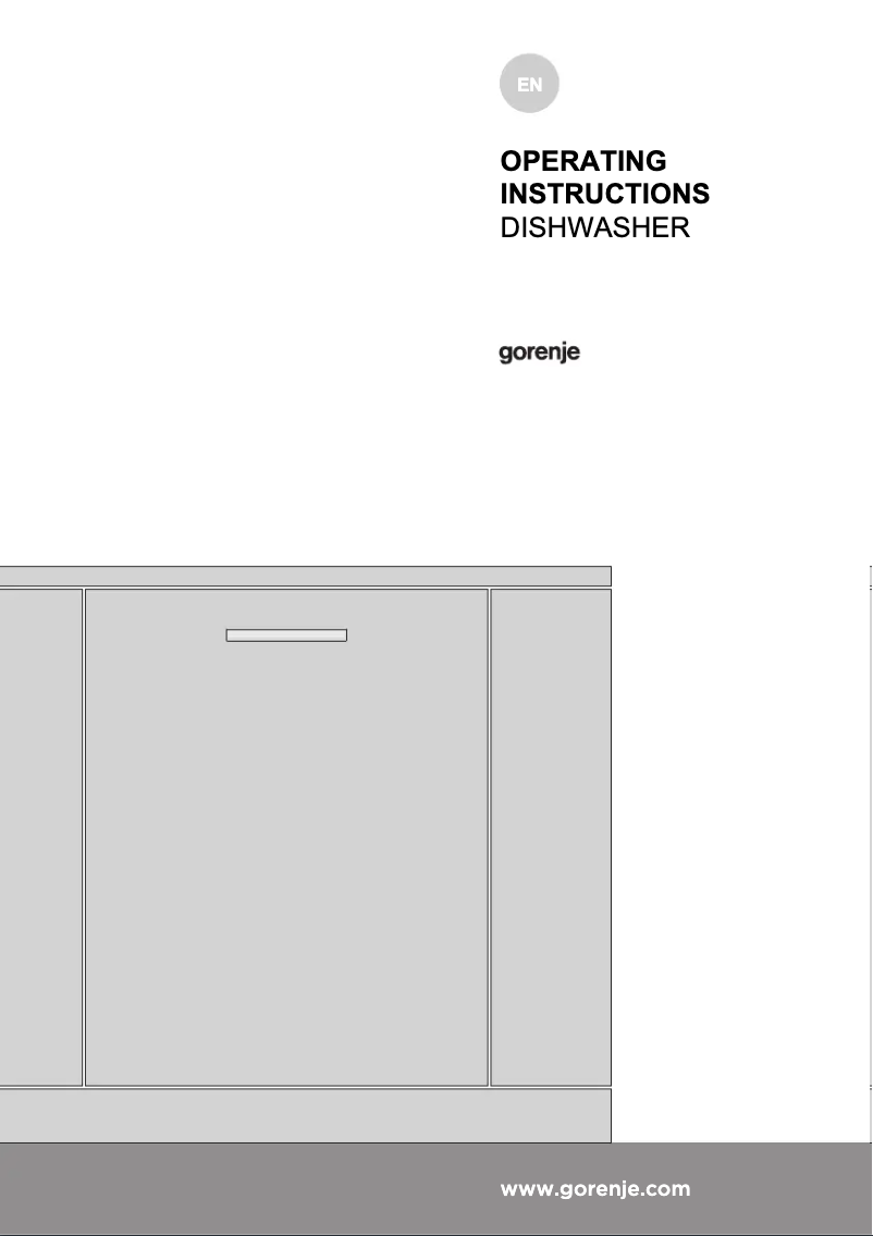 Page 1 of the manual User Manual Gorenje GV67260XXL