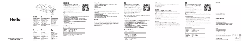 First page image of the manual for RP-PB044