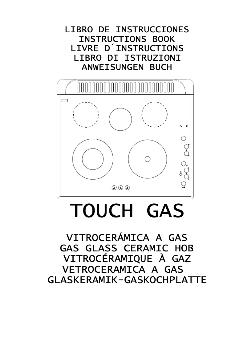 Page 1 of the manual User Manual Vitrokitchen 301TGN