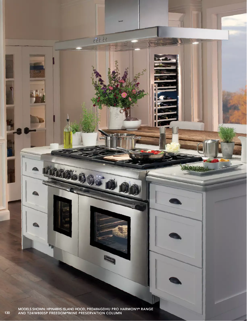 Page 1 of the manual Technical Sheet Thermador VCI230DS