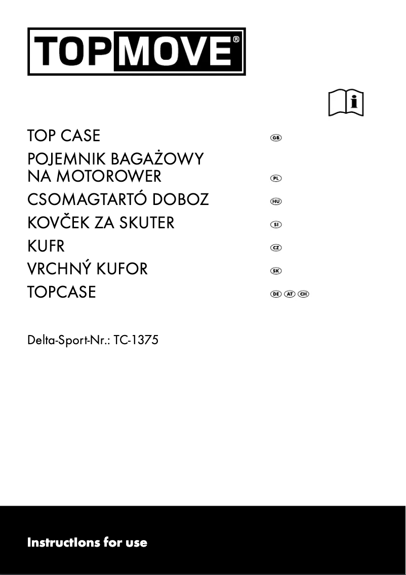 Page 1 of the manual User Manual Topmove IAN 057281