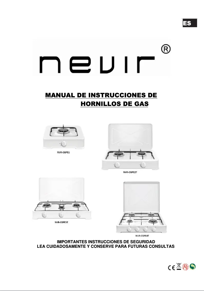 First page image of the manual for NVR-CGPE2T