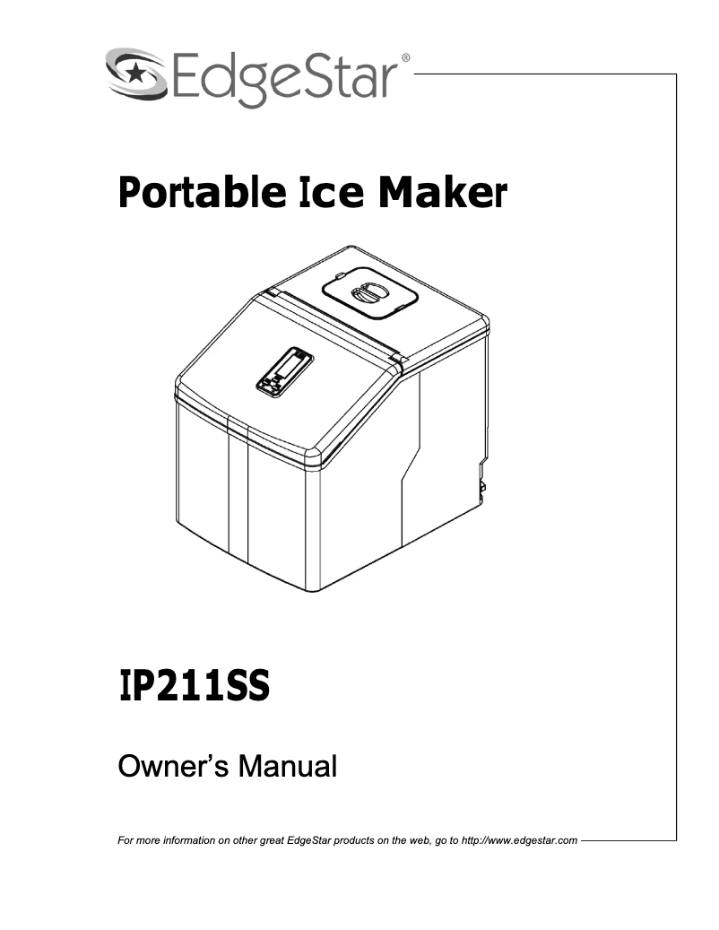 First page image of the manual for IP211