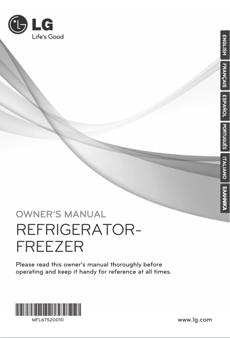 First page image of the manual for GT7063NSFW