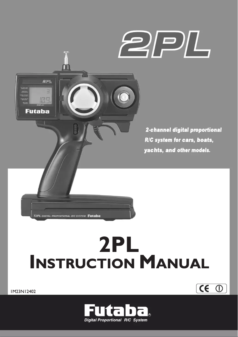 First page image of the manual for 2PL